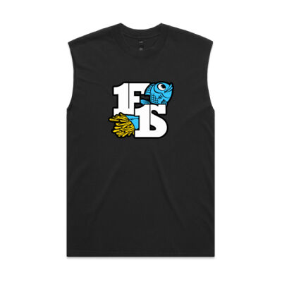 1Fish1Scoop OG  - AS Colour Mens Heavy Faded Tank Thumbnail